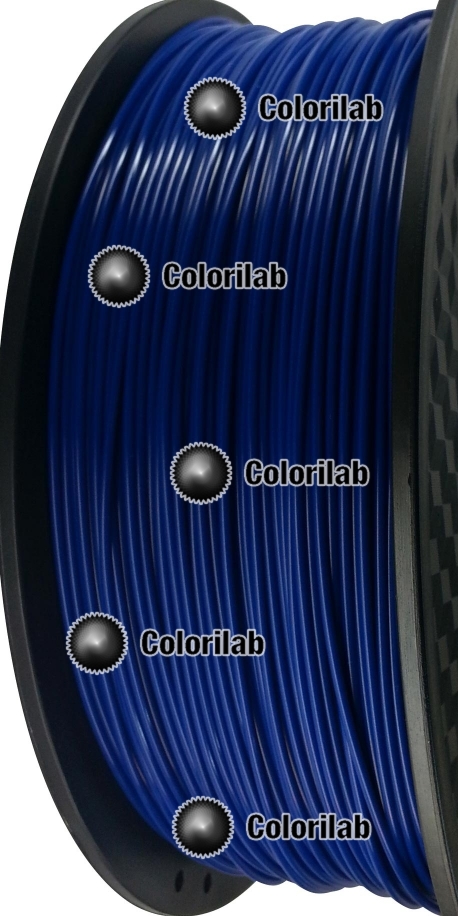 3D printer filament 3.00mm PLA close to blue 3 - 287 C