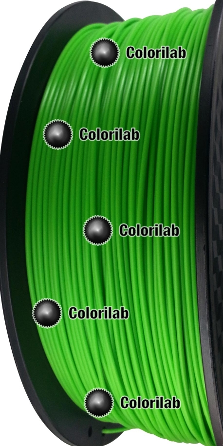 3D printer filament 3.00mm PLA close to green 2270 C