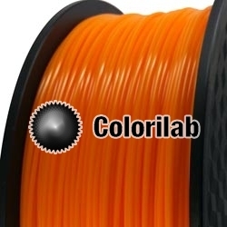 3D printer filament 1.75mm ABS close to orange 1375 C