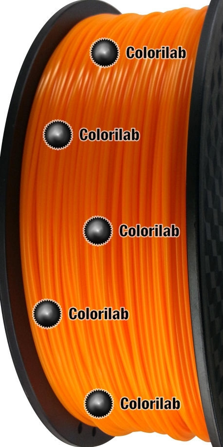 Filament d'imprimante 3D 1.75 mm ABS orange 1375C