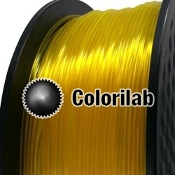 Filament d'imprimante 3D 1.75 mm PLA translucide jaune Yellow C