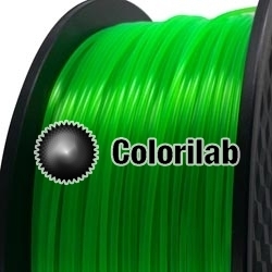 3D printer filament 1.75mm ABS fluorescent close to green 2252 C
