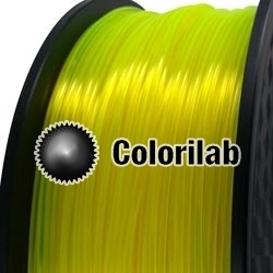 Filament d'imprimante 3D 1.75 mm PLA Fluorescent jaune 387 C