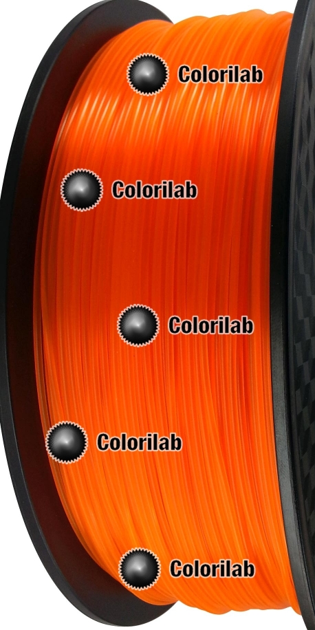 Filament d'imprimante 3D 1.75 mm PLA Fluorescent orange 2018 C