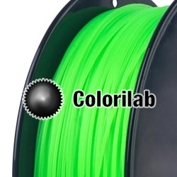 ABS 3D printer filament 3.00mm close to fluo green 802 C