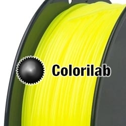 PLA 3D printer filament 3.00mm close to fluo yellow 382 C
