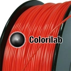 ABS 3D printer filament 1.75 mm close to red 1795 C