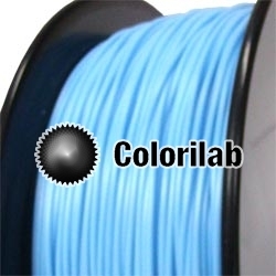 ABS 3D printer filament 1.75 mm close to pale blue 2915 C