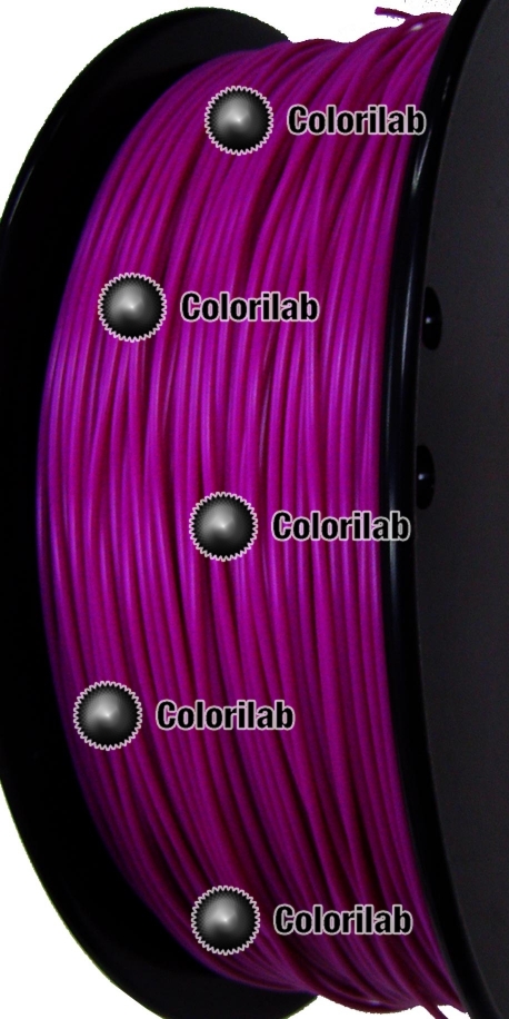 Filament d'imprimante 3D ABS 1.75 mm violet translucide 248 C