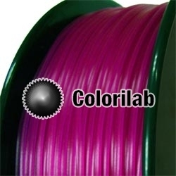 Filament d'imprimante 3D ABS 3.00 mm violet translucide 248 C