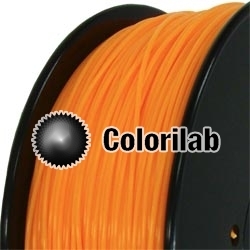 PLA 3D printer filament 3.00 mm close to orange 1575 C