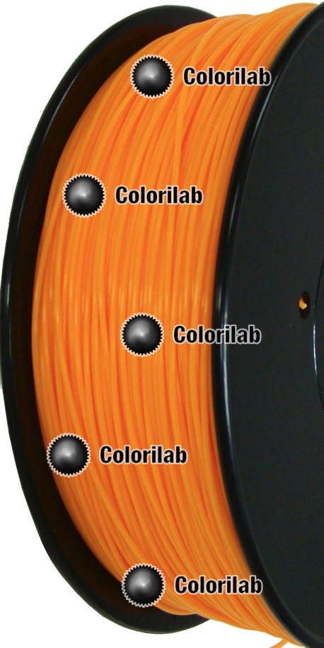 Filament d'imprimante 3D ABS 1.75 mm orange 1575C