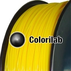 Filament d'imprimante 3D ABS 1.75 mm jaune foncé 107C