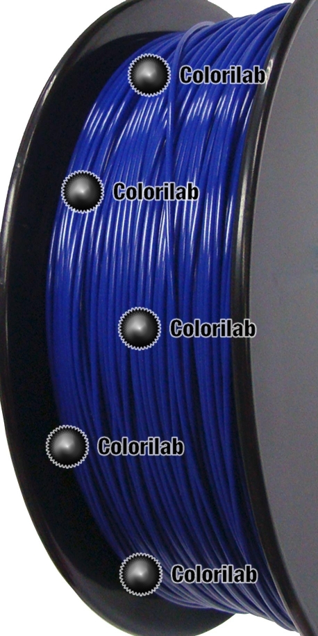 PLA 3D printer filament 1.75 mm close to dark blue 2747 C