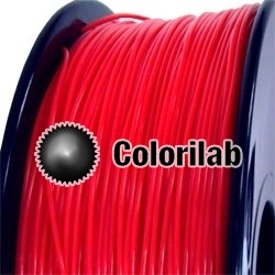 ABS 3D printer filament 1.75 mm close to fluo red Warm Red C
