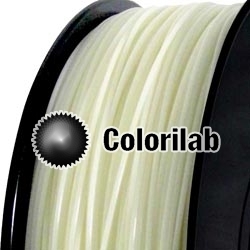 3D printer filament 3.00mm PLA UV changing : natural to red