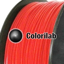 PLA 3D printer filament 1.75mm close to fluo Red C