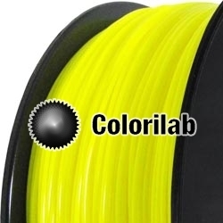 Filament d'imprimante 3D PLA 1.75 mm jaune fluo 389C