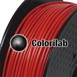 Filament d'imprimante 3D 1.75 mm PLA rouge foncé 7598C