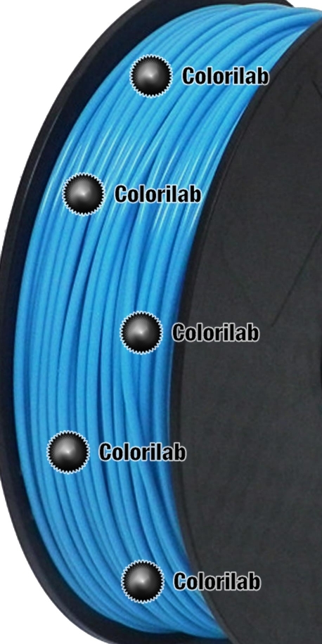 Filament d'imprimante 3D 2.85 mm PLA bleu pâle 2995C