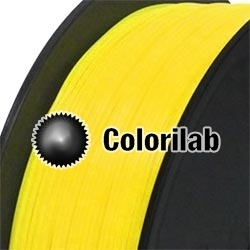 Filament d'imprimante 3D 1.75 mm PLA jaune 012 C