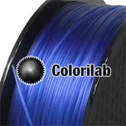 Filament d'imprimante 3D PETG 3.00 mm bleu translucide