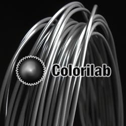 ABS 3D printer filament 1.75 mm close to grey Cool Gray 11 C