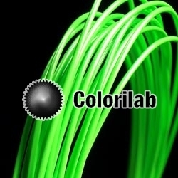 PLA 3D printer filament 3.00 mm close to fluo green 802 C