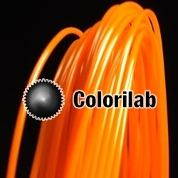 PLA 3D printer filament 1.75 mm close to fluo orange 1495 C