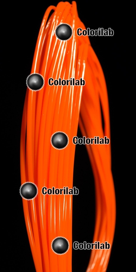 Filament d'imprimante 3D 1.75 mm PLA orange Bright Orange C