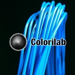 PLA 3D printer filament 1.75 mm close to azure blue 299 C