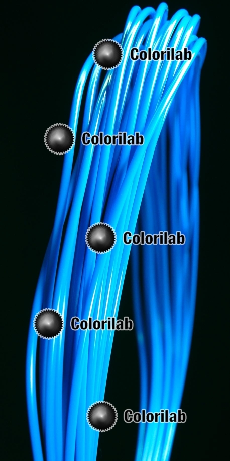 Filament d'imprimante 3D 1.75 mm PLA bleu ciel 299C