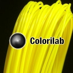 ABS 3D printer filament 1.75 mm close to yellow 395 C