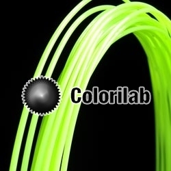 ABS 3D printer filament 3.00mm close to fluo green 7487 C