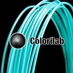 PLA 3D printer filament 3.00mm close to turquoise 319 C