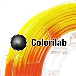 Filament d'imprimante 3D 3.00 mm ABS thermal changeant orange
