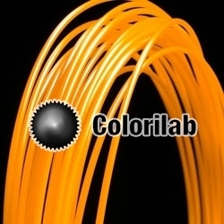 Filament d'imprimante 3D ABS 3.00 mm orange fluo 2013C
