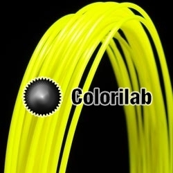 Filament d'imprimante 3D ABS 3.00 mm jaune fluo 389C