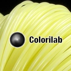 3D printer filament 1.75mm ABS thermal changing close to yellow 607 C