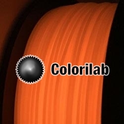 3D printer filament 1.75mm PLA glow in the dark red