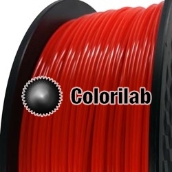 Filament d'imprimante 3D PLA 1.75 mm rouge Bright Red C