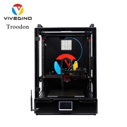 VIVEDINO Troodon Core-XY 300 & 400mm imprimante 3D, filtre, plaque flexible, Wi-Fi, extrudeur direct Orbiter V 1.5, rails, etc.