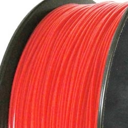 Filament d'imprimante 3D PLA 3.00 mm rouge fluo Bright Red C  