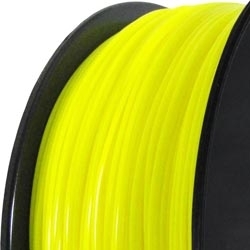 ABS 3D printer filament 2.85mm close to fluo yellow 389 C