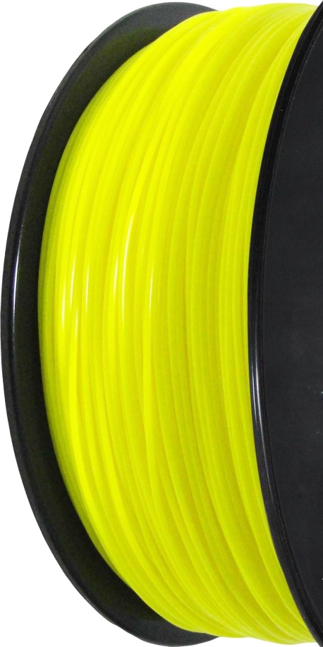 Filament d'imprimante 3D PLA 3.00 mm jaune fluo 389C  