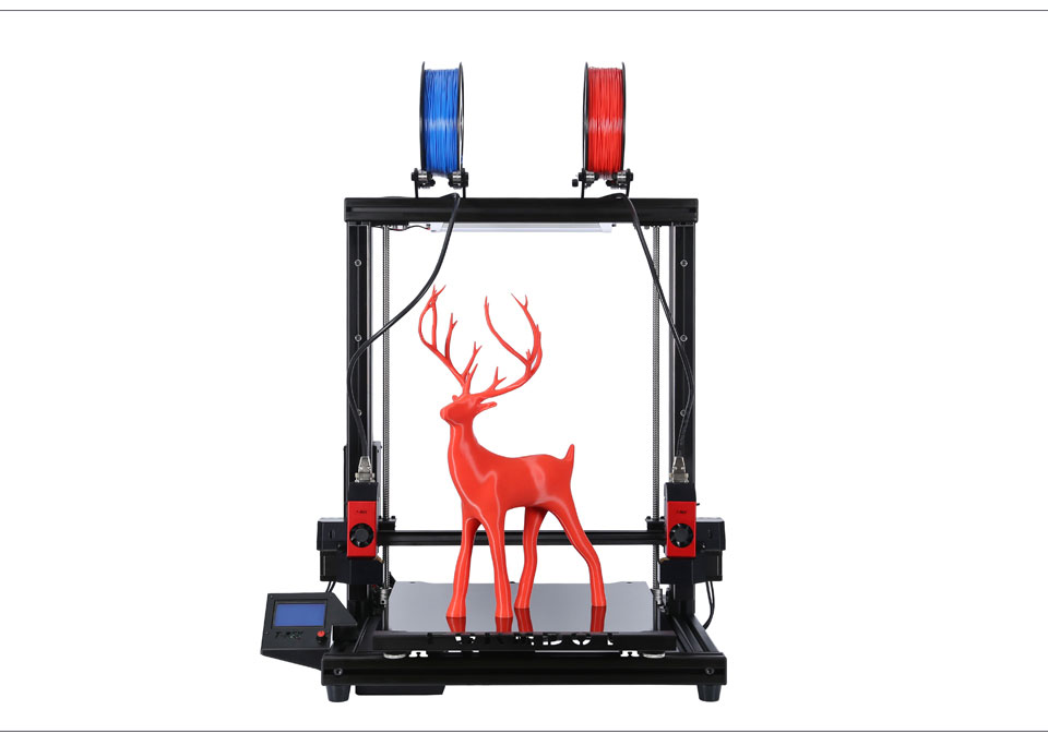 Independent Dual Extruder IDEX Large 3D printer